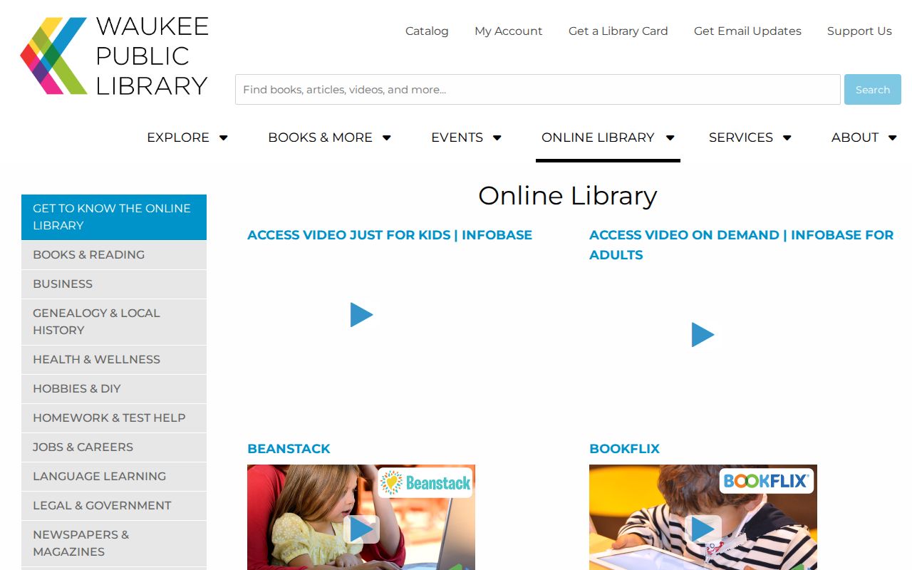 Waukee Public Library genealogy and newspaper research resources