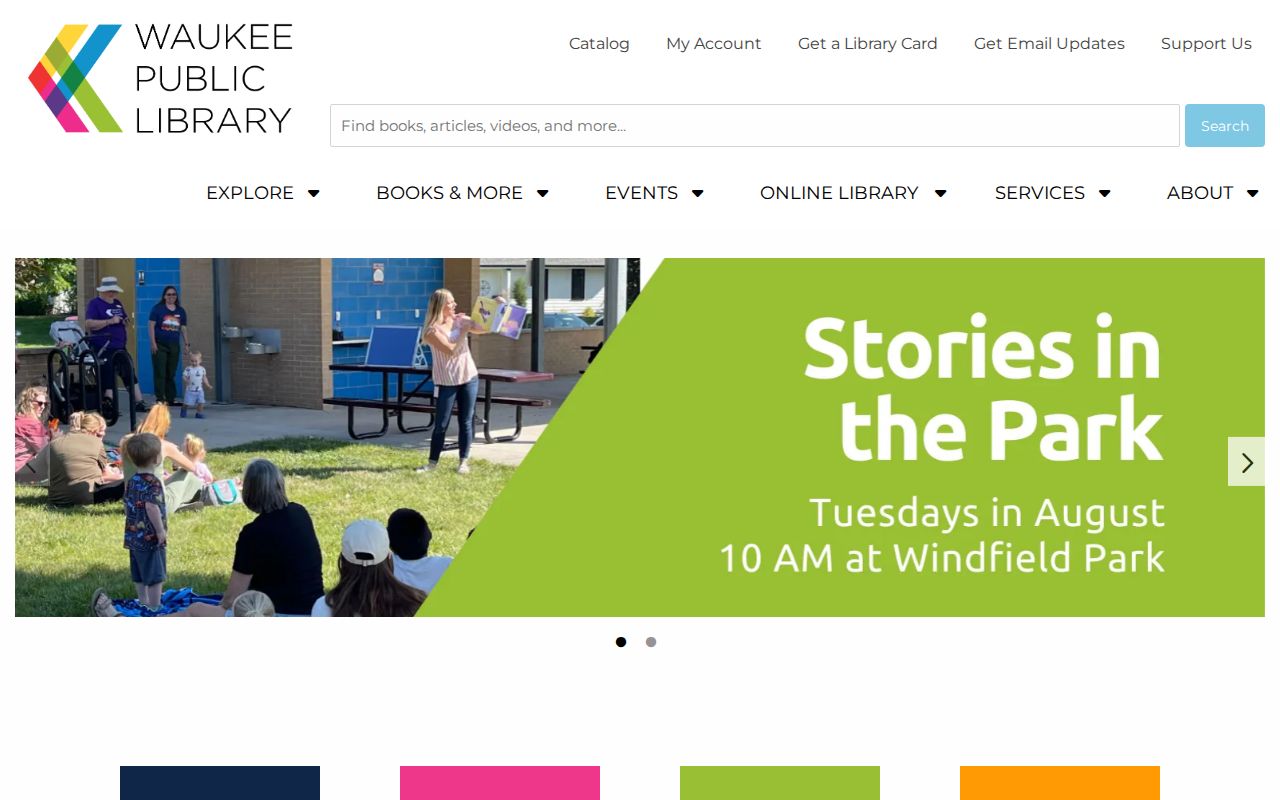 Waukee Public Library local history and genealogy starting point